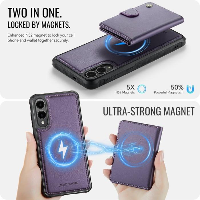 JEEHOOD - JEEHOOD J09 Skal till Samsung Galaxy S25 Edge - Lila