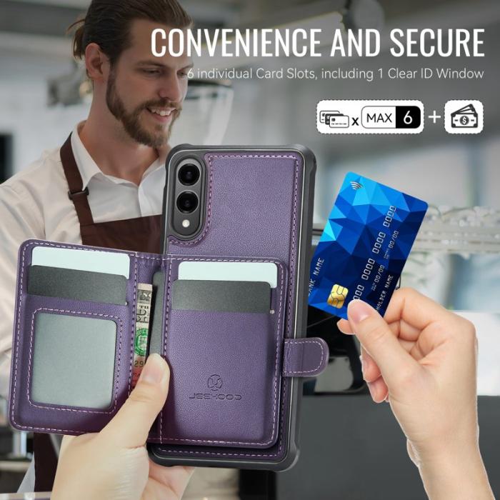 JEEHOOD - JEEHOOD J09 Skal till Samsung Galaxy S25 Edge - Lila
