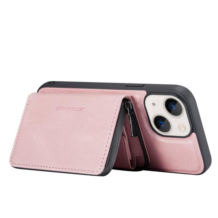 JEEHOOD - JEEHOOD Kickstand 2-in-1 Hybrid Case iPhone 13 mini - Rose Gold