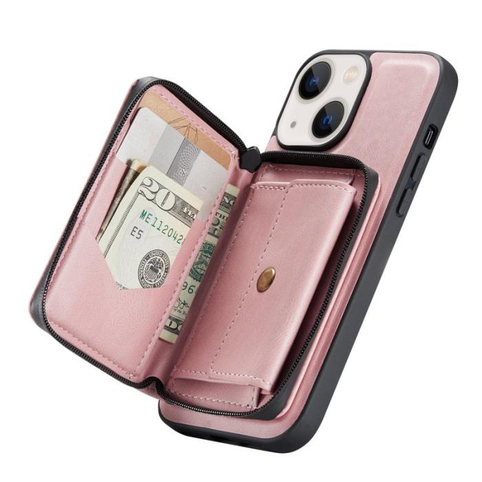JEEHOOD - JEEHOOD Kickstand 2-in-1 Hybrid Case iPhone 13 mini - Rose Gold
