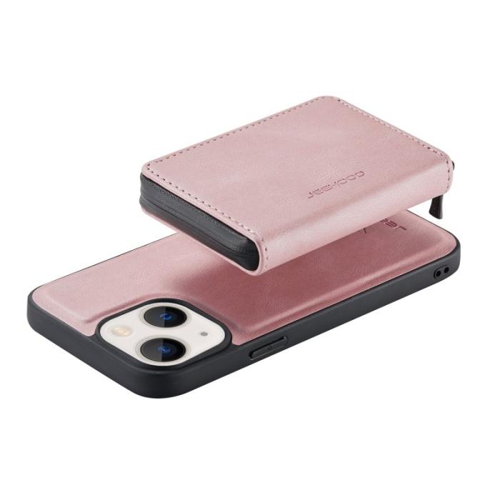 JEEHOOD - JEEHOOD Kickstand 2-in-1 Hybrid Case iPhone 13 mini - Rose Gold