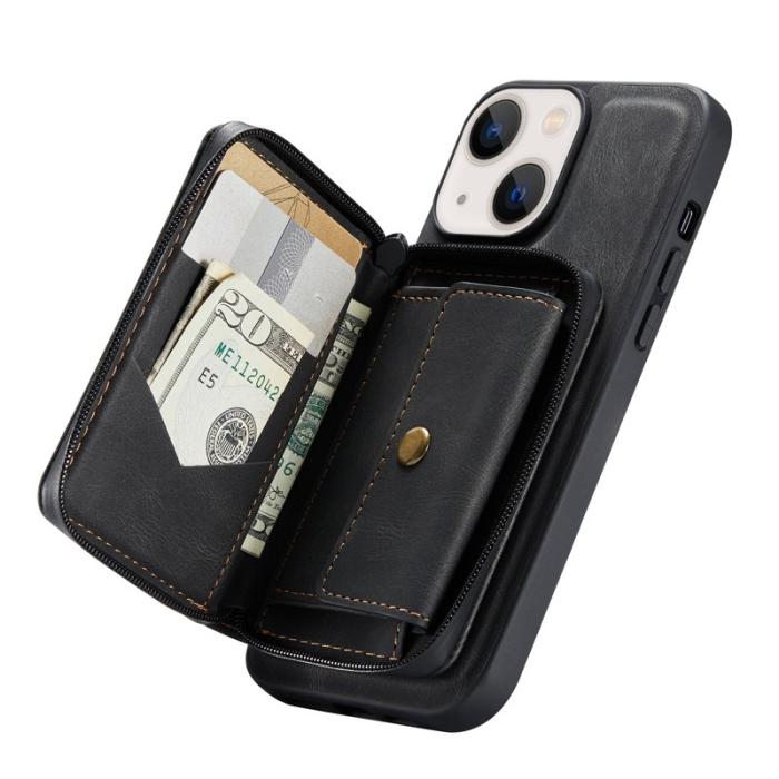 JEEHOOD - JEEHOOD Kickstand 2-in-1 Hybrid Fodral för iPhone 13 mini - Svart