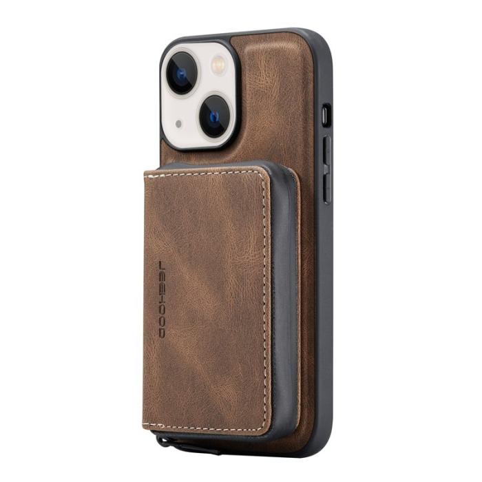JEEHOOD - JEEHOOD Kickstand 2-in-1 Hybrid Fodral iPhone 13 mini - Brun