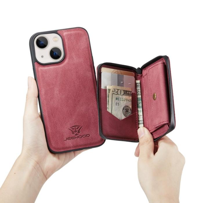 JEEHOOD - JEEHOOD Kickstand 2-in-1 Hybrid Fodral iPhone 13 mini - Röd