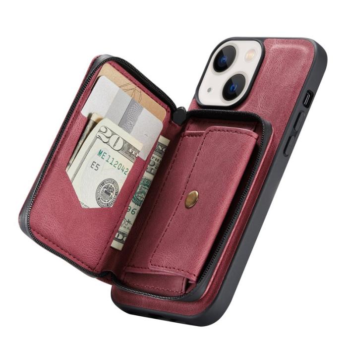 JEEHOOD - JEEHOOD Kickstand 2-in-1 Hybrid Fodral iPhone 13 mini - Röd