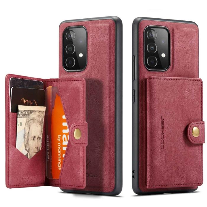 JEEHOOD - JEEHOOD Samsung Galaxy A32 5G/M32 5G Fodral Röd