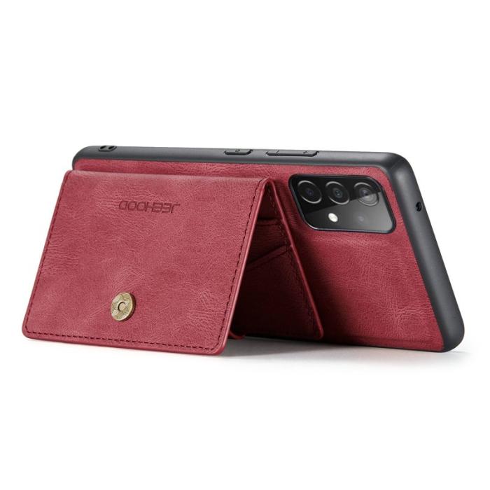 JEEHOOD - JEEHOOD Samsung Galaxy A33 5G Skal 2-i-1 Fodral Röd