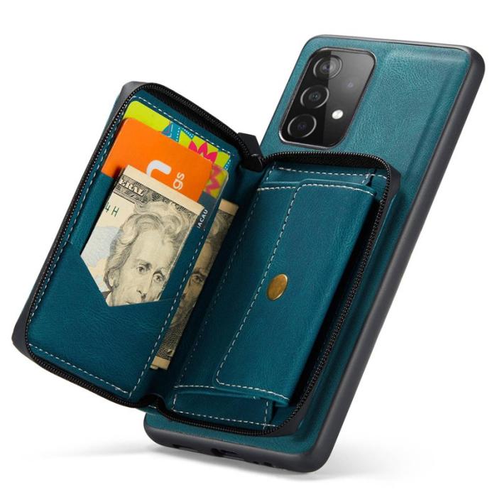 JEEHOOD - JEEHOOD Samsung Galaxy A53 5G Fodral Magnetisk Blå