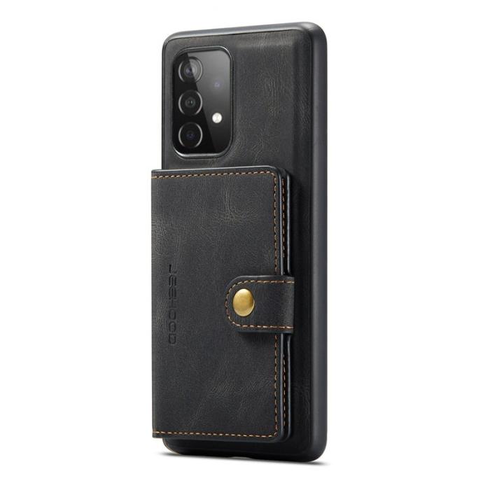 JEEHOOD - JEEHOOD Samsung Galaxy A53 5G Skal 2-i-1 Plånbok Svart
