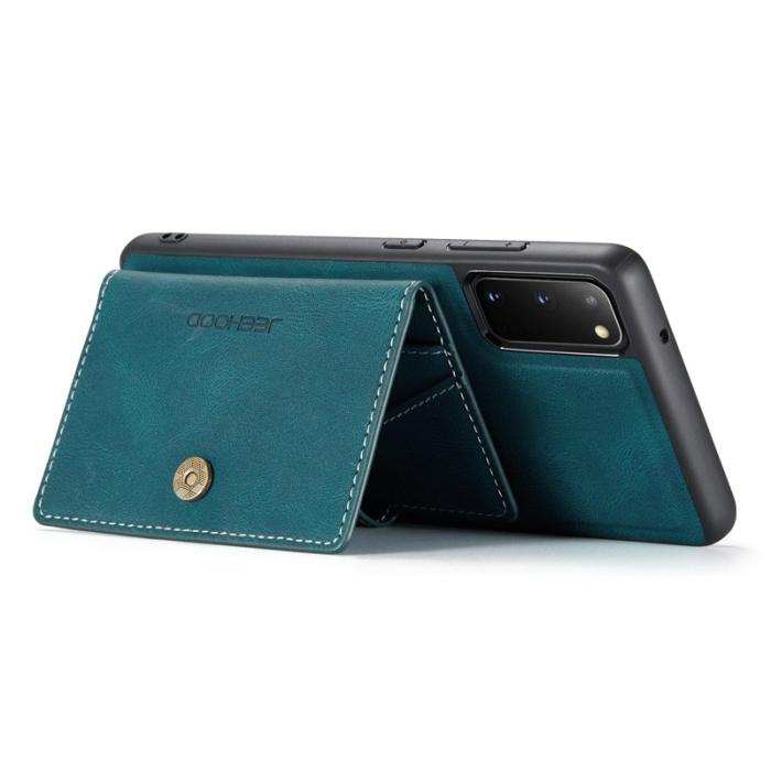 JEEHOOD - JEEHOOD Samsung Galaxy S20 Fodral Detachable Wallet Grön