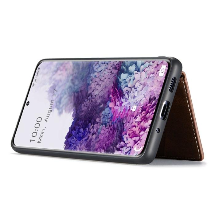 JEEHOOD - JEEHOOD Samsung Galaxy S20 Fodral med avtagbar kickstand Brun