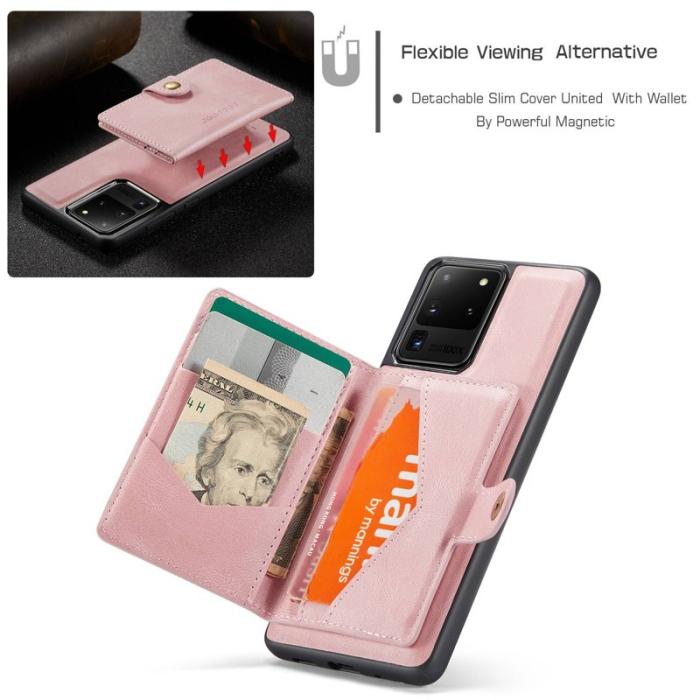 JEEHOOD - JEEHOOD Samsung Galaxy S20 Ultra Fodral i Roséguld