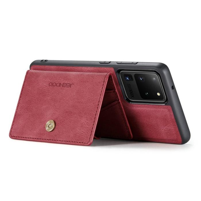 JEEHOOD - JEEHOOD Samsung Galaxy S20 Ultra Fodral Magnetiskt Röd