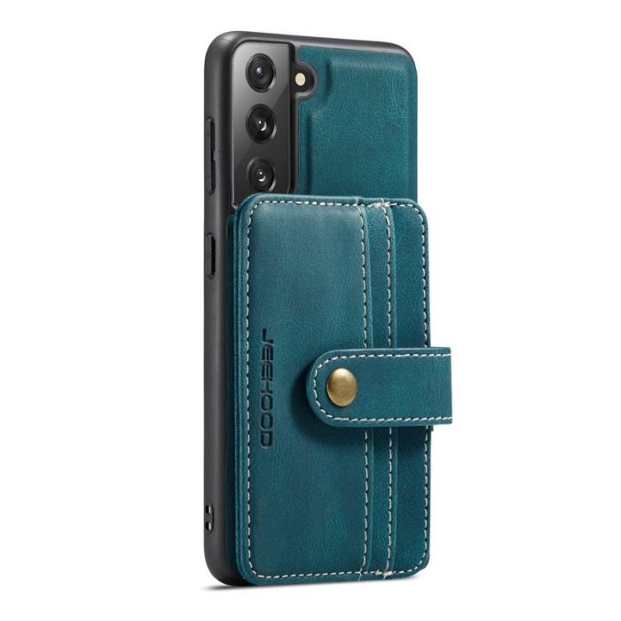 JEEHOOD - JEEHOOD Samsung Galaxy S21 FE 5G Skal RFID Blokkerande Blå