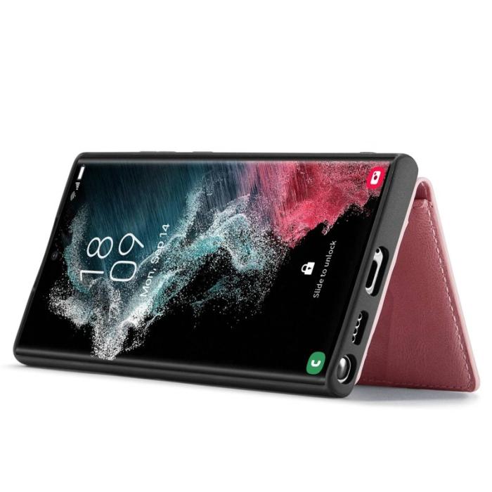 JEEHOOD - JEEHOOD Samsung Galaxy S22 Ultra 5G Fodral Rose Gold