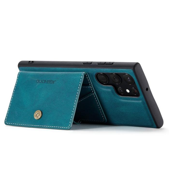 JEEHOOD - JEEHOOD Samsung Galaxy S22 Ultra 5G Skal Wallet Grön