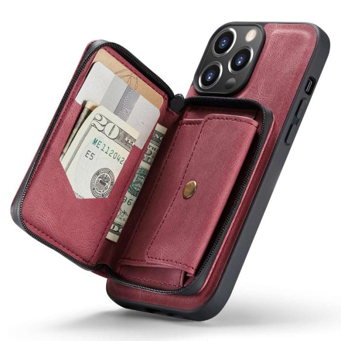 JEEHOOD - JEEHOOD Shockproof Case iPhone 14 Pro Max Fodral Röd