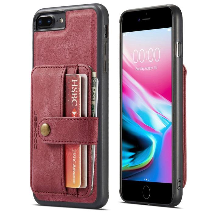 JEEHOOD - JEEHOOD Wallet Case iPhone 7 Plus/8 Plus 5.5