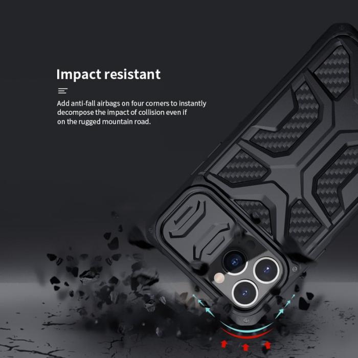 Nillkin - NILLKIN Adventurer Fodral iPhone 13 Pro Max 6.7 tum - Svart