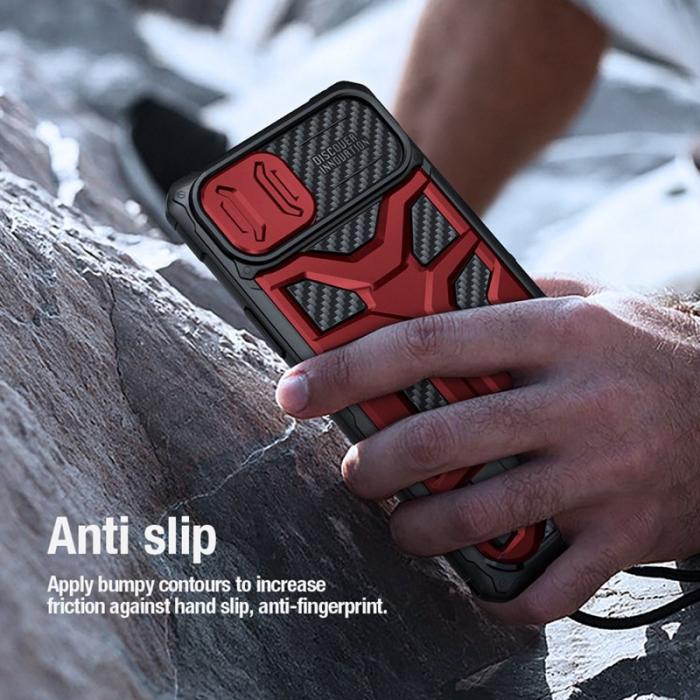 Nillkin - NILLKIN Adventurer Pro iPhone 14 Plus Skal Röd