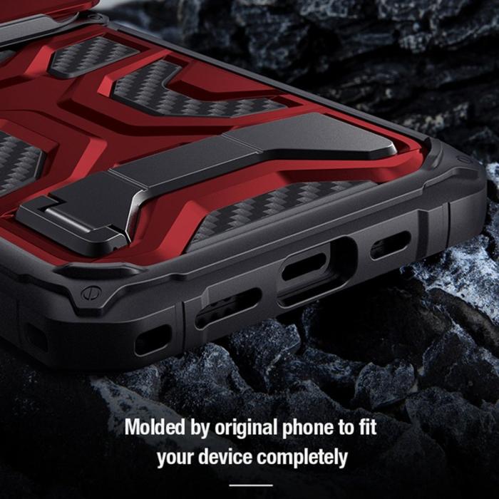 Nillkin - NILLKIN Adventurer Pro iPhone 14 Pro Skal Blå med Ställning