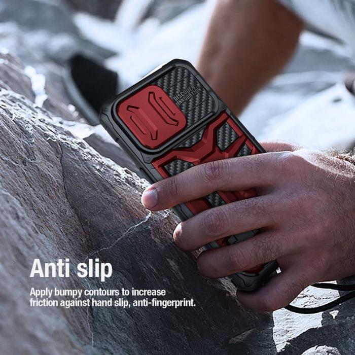 Nillkin - NILLKIN Adventurer Pro iPhone 14 Pro Skal Svart