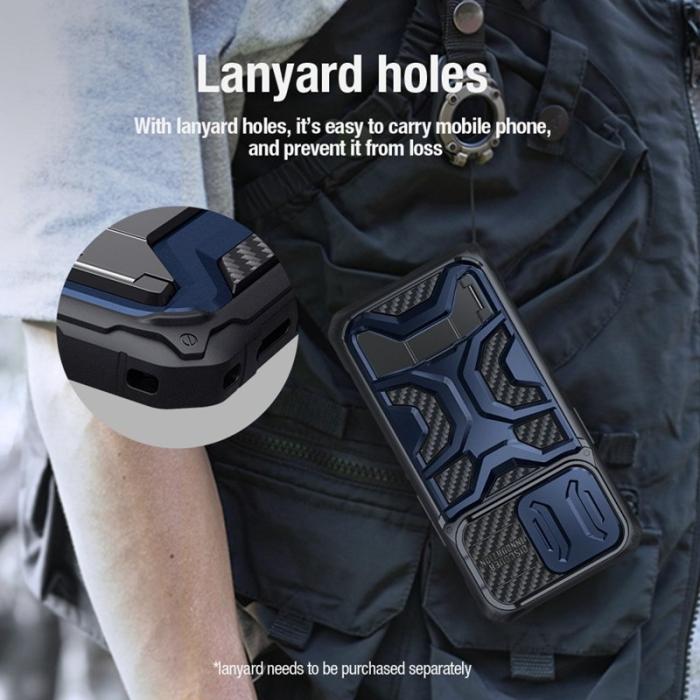 Nillkin - NILLKIN Adventurer Pro iPhone 14 Pro Skal Svart