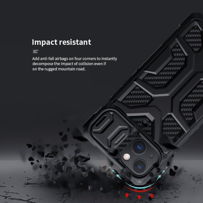 Nillkin - NILLKIN Adventurer Skal för iPhone 13 6.1 tum - Svart