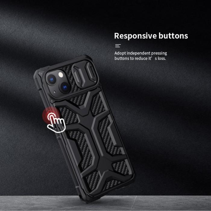 Nillkin - NILLKIN Adventurer Skal för iPhone 13 6.1 tum - Svart