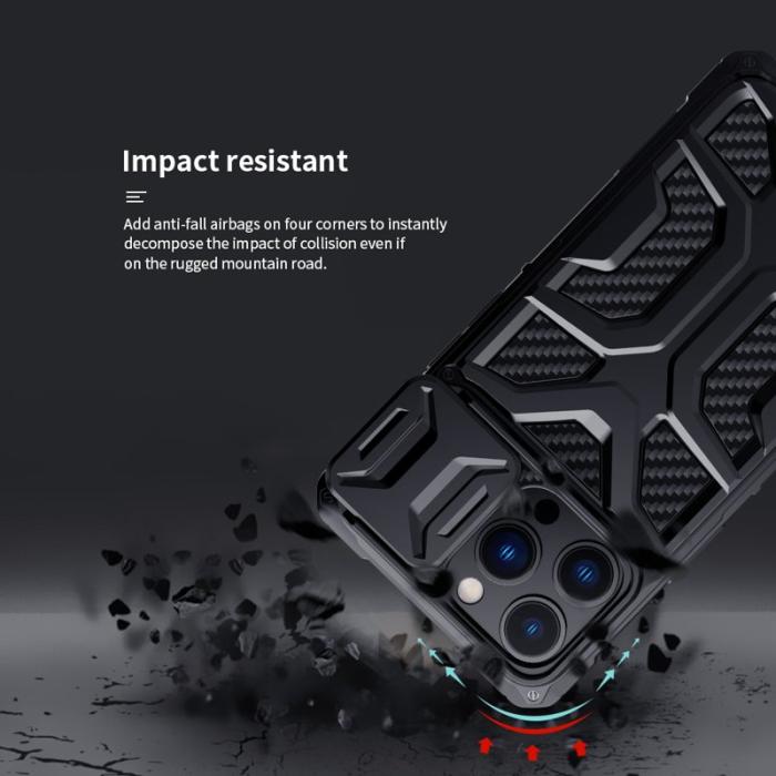 Nillkin - NILLKIN Adventurer Skal för iPhone 13 Pro 6.1 tum - Svart