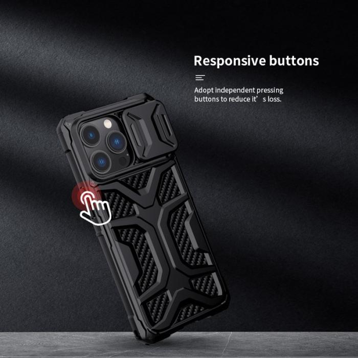 Nillkin - NILLKIN Adventurer Skal för iPhone 13 Pro 6.1 tum - Svart