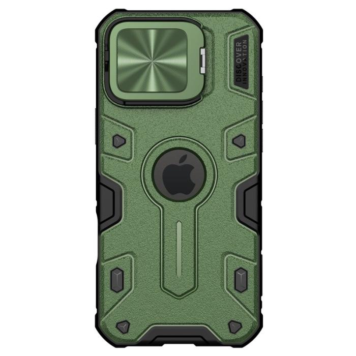 Nillkin - NILLKIN CamShield Armor Fodral för iPhone 16 Pro Max - Grön