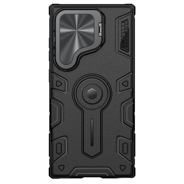Nillkin - NILLKIN CamShield Armor Fodral för Samsung Galaxy S24 Ultra - Svart