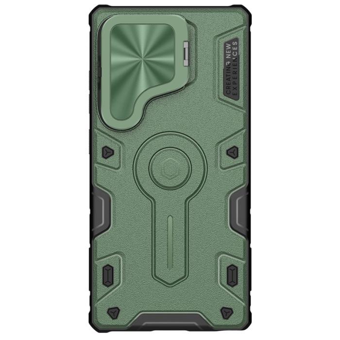 Nillkin - NILLKIN Camshield Armor Fodral för Samsung Galaxy S25 Ultra Grön