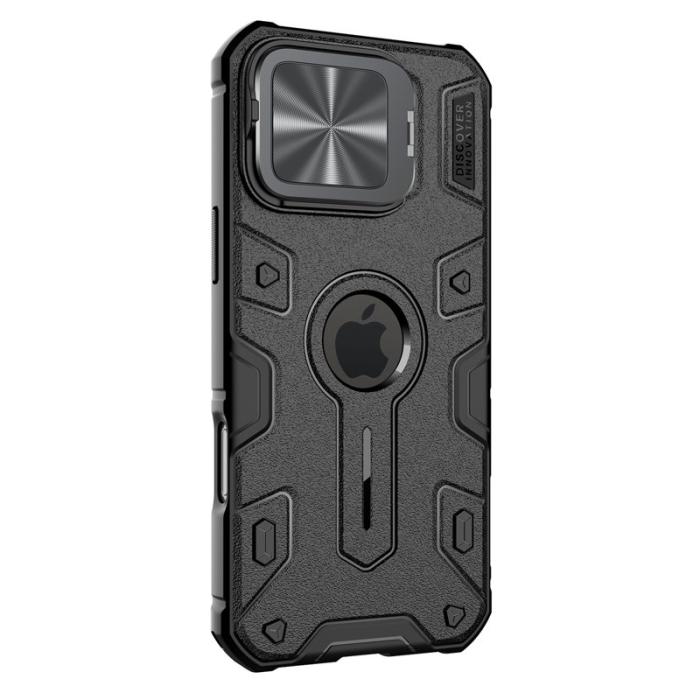 Nillkin - NILLKIN Camshield Armor Fodral iPhone 16 Pro Max Svart