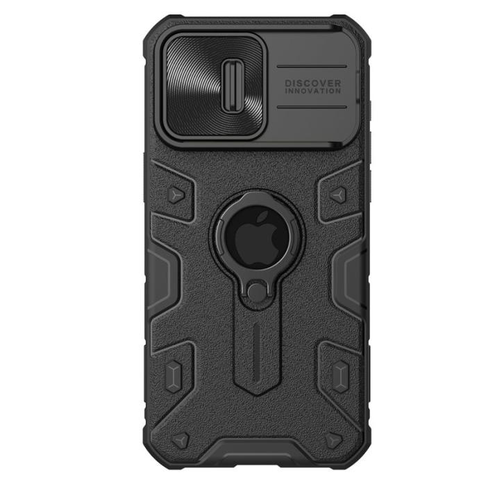 Nillkin - NILLKIN CamShield Armor iPhone 15 Pro Skal Skydd - Svart