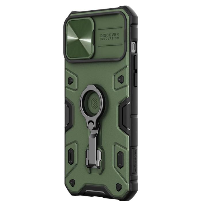 Nillkin - NILLKIN CamShield Armor Pro Fodral iPhone 13 Pro Max Grön