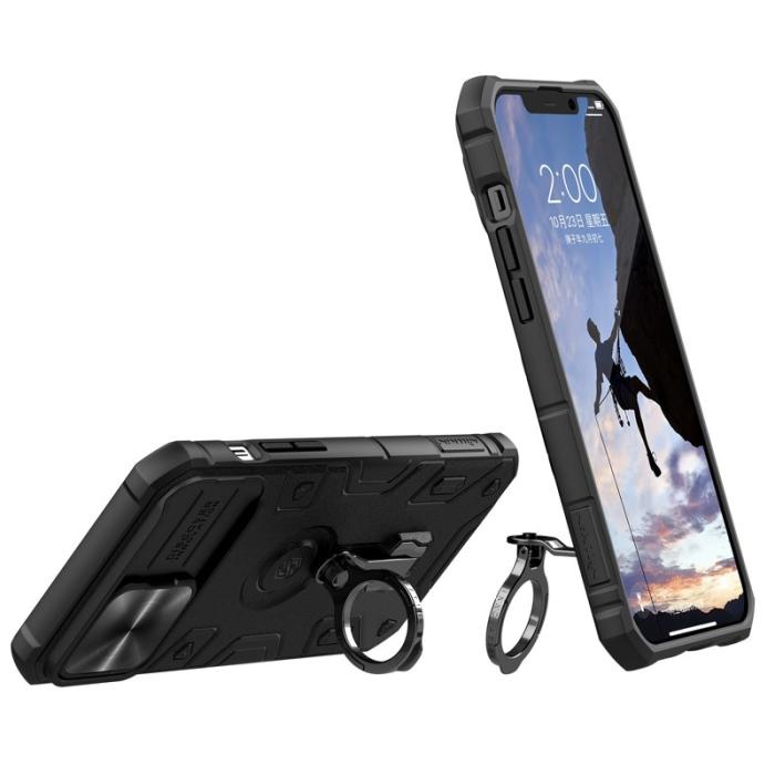 Nillkin - NILLKIN CamShield Armor Pro Fodral iPhone 13 Pro Max - Svart
