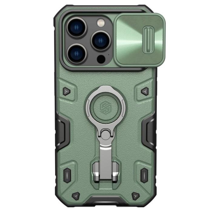 Nillkin - NILLKIN CamShield Armor Pro iPhone 14 Pro Skal Grön