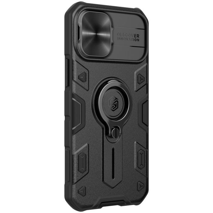 Nillkin - NILLKIN CamShield Armor Skal för iPhone 12 mini - Svart