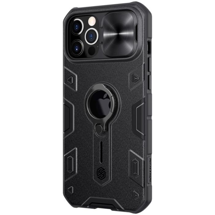 Nillkin - NILLKIN CamShield Armor Skal för iPhone 12 Pro Max - Svart