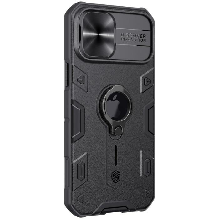 Nillkin - NILLKIN CamShield Armor Skal för iPhone 12 Pro Max - Svart
