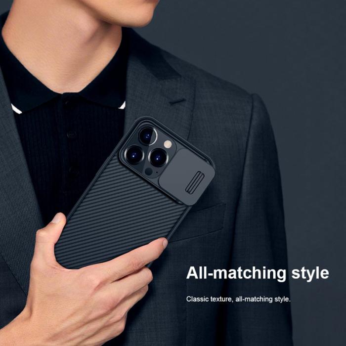 Nillkin - NILLKIN CamShield Pro Fodral iPhone 13 Pro 6.1 tum - Svart