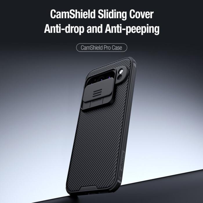 Nillkin - NILLKIN Camshield Pro Google Pixel 9 Pro XL Skal - Svart