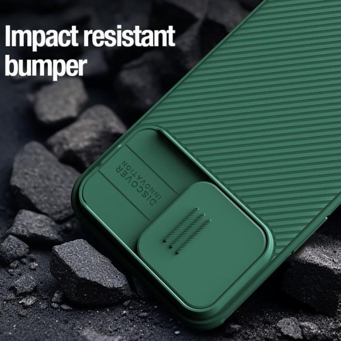 Nillkin - NILLKIN CamShield Pro iPhone 15 Pro Skal med Kameraskydd - Svart