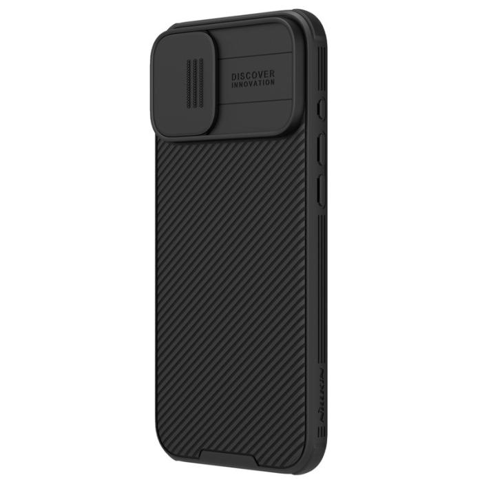 Nillkin - NILLKIN Camshield Pro iPhone 16 Plus Skal MagSafe TPU+PC Svart