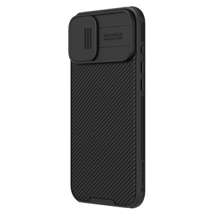 Nillkin - NILLKIN Camshield Pro iPhone 16 Skal MagSafe TPU+PC Svart