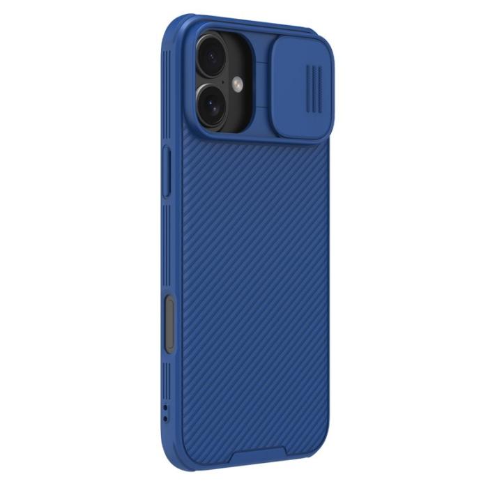 Nillkin - NILLKIN Camshield Pro iPhone 16 Skal med Kameraskydd - Blå