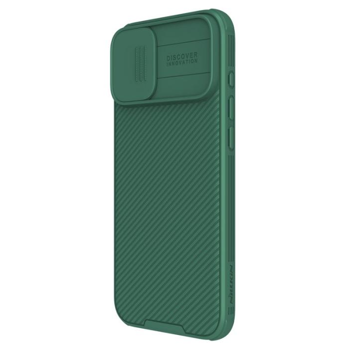 Nillkin - NILLKIN Camshield Pro iPhone 16 Skal med Kameraskydd - Grön