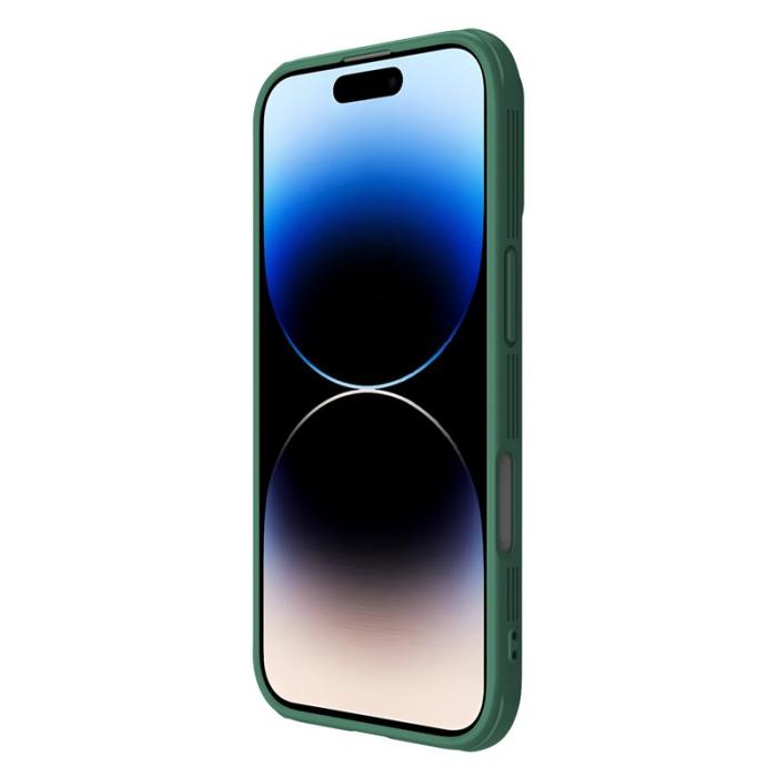 Nillkin - NILLKIN Camshield Pro iPhone 16 Skal med Kameraskydd - Grön